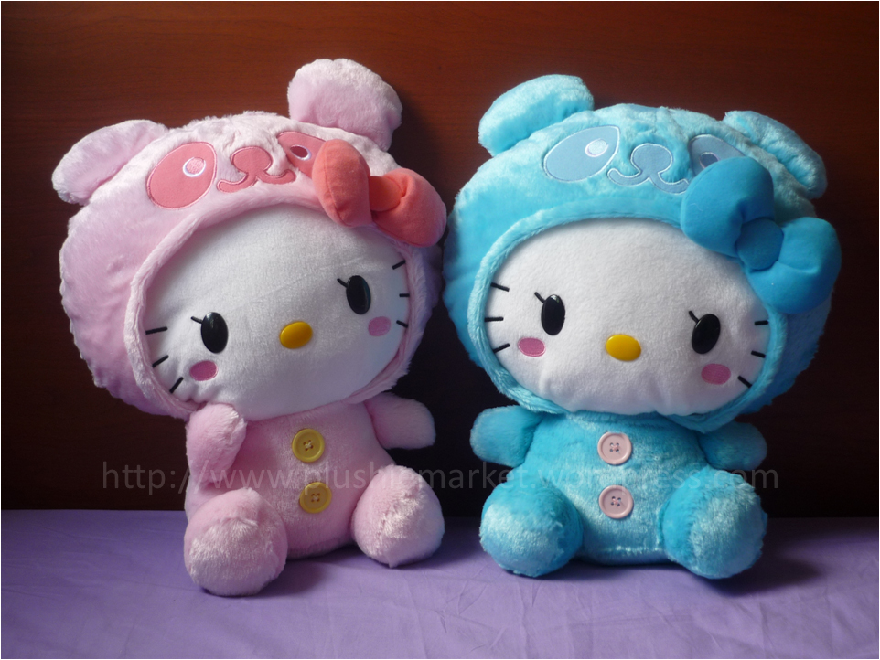 Price: $22 for Blue Kitty. $40 for a pair of Hello Kitty.